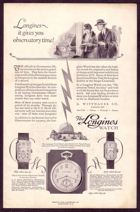 vintage watch adverts